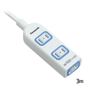 パナソニック Panasonic パナソニック WHA2533WKP ザ タップX 3コ口 3m ホワイト Panasonic