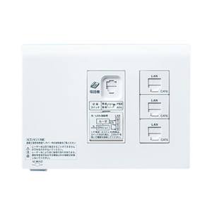 パナソニック Panasonic パナソニック WTF35865W 宅内LANパネル ひらいてねット 4箇所