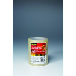 スリーエム 3M スリーエム 500-3-12-10P 透明粘着テープ12mm 10巻入