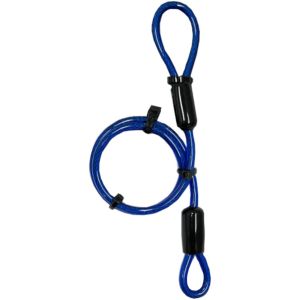 山城 YAMASHIRO 山城 YK030BL YK-030 ヘルメットガッチリロックケーブル BL