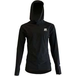 山城 YAMASHIRO 山城 YKI-109 BK/XL ボディレギュレーター 氷瀑 フーデッドシャツ ブラック XLサイズ
