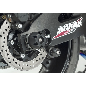 アグラス AGRAS アグラス 345-388-000 リアアクスルプロテクター ブラック GSXR1000 07 AGRAS