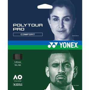 ヨネックス YONEX ヨネックス ポリツアープロ 125 1.25mm グラファイト ゲージ 1.25mm PTGP125 278 YONEX
