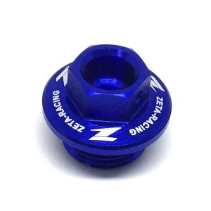 ジータ ZETA ジータ F6631 オイルフィラーキャップ ブルー カワサキ/RM-Z/HUSQVARNA φ18/P=1.5 ZETA