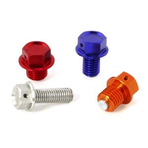 ジータ ZETA ジータ F7924 マグネット付ドレンボルト ブルー M10x15-P1.5 ZETA