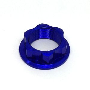 ジータ ZETA ジータ F7943 ステアリングステムナット ブルー M22x27-P1.0 H12 ZETA