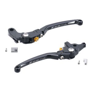 ジータ ZETA ジータ F5615 PILOT レバーセット ブラック YZF-R1 15- ZETA