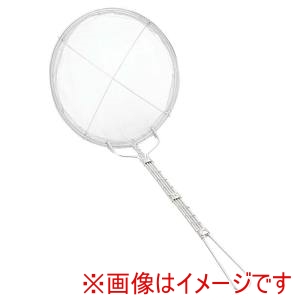 江部松商事 EBM EBM 18-8 手アミ式 丸型 カス揚 21cm 荒目 江部松商事