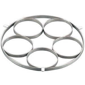 江部松商事 EBM EBM 18-8 ゆで麺鍋用 リング Bタイプ φ135×5穴 江部松商事