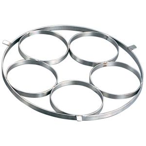 江部松商事 EBM EBM 18-8 ゆで麺鍋用 リング Cタイプ φ145×5穴 江部松商事