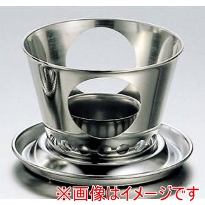 江部松商事 EBM EBM UK 18-8 1人用しゃぶ鍋セット用 コンロセット 鍋無 江部松商事