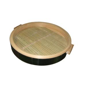 江部松商事 EBM EBM 18-0 ひのき 中華セイロ ステンレス枠 身 手付 60cm 江部松商事