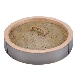 江部松商事 EBM EBM 18-0 中華セイロ ステンレス枠 蓋 30cm 江部松商事