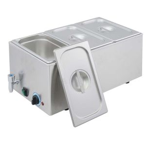 江部松商事 EBM EBM YFK-3 電気式フードウォーマー 湯煎式 1/3×3 江部松商事
