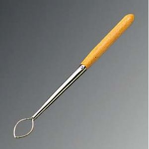 江部松商事 EB EBM 木柄 チョコレートフォーク 木の葉型 6 江部松商事