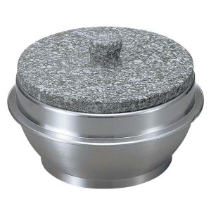 江部松商事 EBM EBM 長水 遠赤 石焼釜 石蓋付 アルミ枠付 20cm 江部松商事