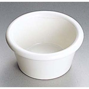 江部松商事 EB EBM ジェスナーラメキン プレーン メラミン 0396 ホワイト 6oz 江部松商事