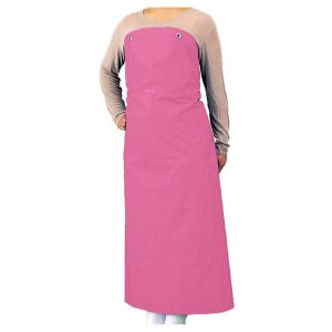 江部松商事 EBM EBM ワンタッチ 防水 エプロン ピンク 900×1150 江部松商事