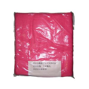 江部松商事 EBM EBM スレン高級 フェイスタオル240 12枚入 ピンク 320×860 江部松商事