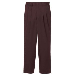 江部松商事 EB EBM ツータックパンツ 男性用 KP001M-6 茶 LL 江部松商事