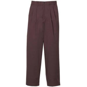 江部松商事 EB EBM ツータックパンツ 女性用 KP002L-6 茶 15号 江部松商事