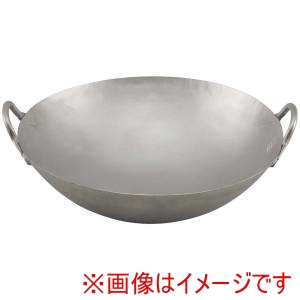 江部松商事 EBM EBM チタン 打出 中華両手鍋 33cm 窒化加工なし 江部松商事