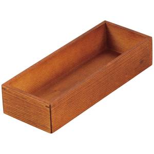 江部松商事 EB EBM 木製 千筋カトラリーボックス 茶 江部松商事