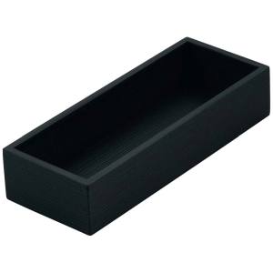 江部松商事 EB EBM 木製 千筋カトラリーボックス 黒 江部松商事