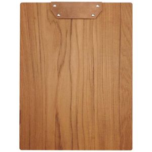 江部松商事 EB EBM 木製 バインダー L 235×320 チーク板目 江部松商事