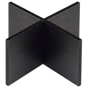 江部松商事 EB EBM 木製 組立十字スタンド 黒 200×200×100mm 江部松商事