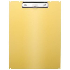 江部松商事 EBM EBM ステア アルミクリップボード A4タテ KNA-503-OG オレンジゴールド 江部松商事