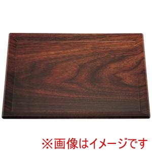 江部松商事 EBM EBM ウッディトレー耐熱ABS つや消しNS ウォールナット 390×280 1102157 江部松商事