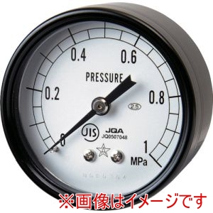 右下精器製造 migishita 右下精器製造 S-130-R-0.6MPA 圧力計 DT R1/4×50×0.6MPa