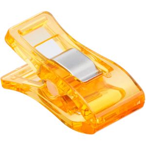 日本紐釦貿易 Nippon Chuko NBK スタンドクリップ オレンジ 10個 ミシン用 仮止め クリップ MST-OR 日本紐釦貿易