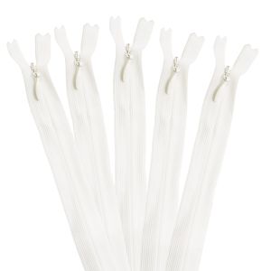 YKK YKK コンシールファスナー 56cm 5本入 col.030 オフホワイト KS56-030