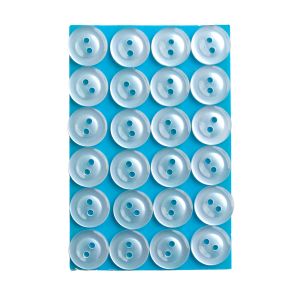日本紐釦貿易 Nippon Chuko NBK PPボタン 13mm 144個入 白 IGA101-13 日本紐釦貿易