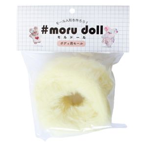 日本紐釦貿易 Nippon Chuko NBK モルドール ミンクモール パステルイエロー MOL-B13 日本紐釦貿易
