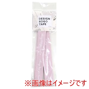 日本紐釦貿易 Nippon Chuko 日本紐釦貿易 カーシブライティングデザインテープ 巾約20mm 1.5mカット ピンク KLT106-8