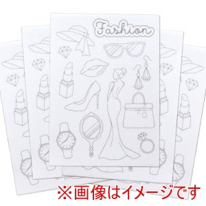 日本紐釦貿易 Nippon Chuko 日本紐釦 図案印刷済 フェルト 土台 らくちくフェルト 5枚入 Fashion LCF-3-5