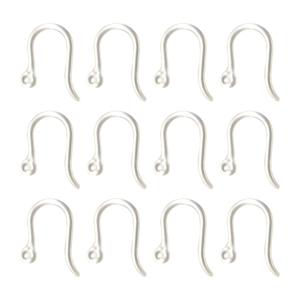 日本紐釦貿易 Nippon Chuko NBK 樹脂フックピアス クリア 30組入 クリア KE191-30 日本紐釦貿易