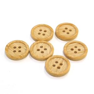 日本紐釦貿易 Nippon Chuko NBK 樹脂ボタン 15mm 6個 CG1202 日本紐釦貿易