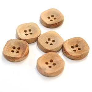 日本紐釦貿易 Nippon Chuko NBK オリーブボタン 18mm 6個 CG1224 日本紐釦貿易