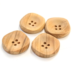 日本紐釦貿易 Nippon Chuko NBK オリーブボタン 25mm 4個 CG1226 日本紐釦貿易