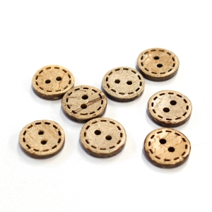 日本紐釦貿易 Nippon Chuko NBK ハワイアンボタン 13mm 8個 CG1305 日本紐釦貿易