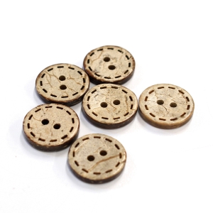 日本紐釦貿易 Nippon Chuko NBK ハワイアンボタン 15mm 6個 CG1306 日本紐釦貿易