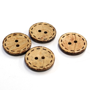 日本紐釦貿易 Nippon Chuko NBK ハワイアンボタン 20mm 4個 CG1308 日本紐釦貿易