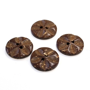 日本紐釦貿易 Nippon Chuko NBK ハワイアンボタン 20mm 4個 CG1321 日本紐釦貿易