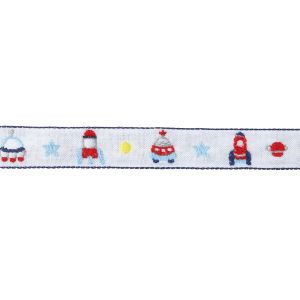 日本紐釦貿易 Nippon Chuko NBK チロルテープ UFO 5m巻 巾約16mm DAI144-46-1-5M 日本紐釦貿易