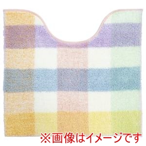 オカ OKA オカ パレット トイレマット ミドルサイズ 60×55cm ピンク
