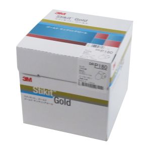スリーエム 3M スリーエム 3M DR 180 GOL スティキット ゴールドディスクロール 穴なし 180 125mm径